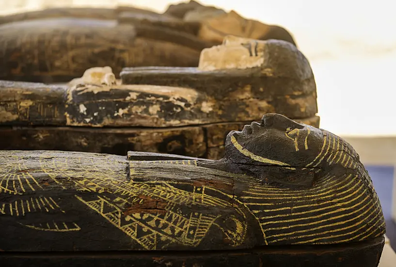 Egypt Displays Trove Of Newly Discovered Ancient Artefacts Including Mummies