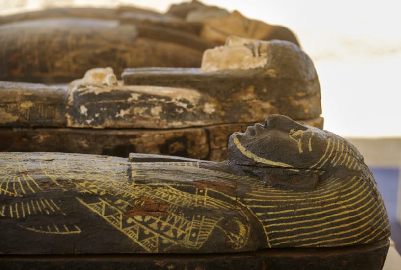 Egypt Displays Trove Of Newly Discovered Ancient Artefacts Including Mummies