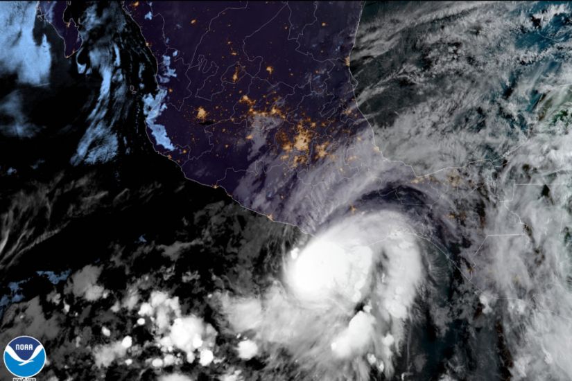 Hurricane Agatha Sets Record After Slamming Into Mexico At 105Mph