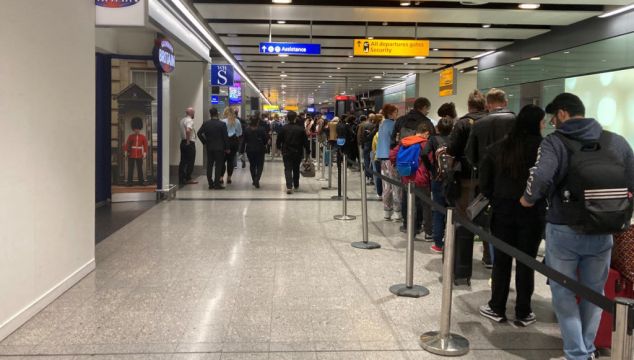 Thousands Of Passengers Arrive At Uk Strike Airports