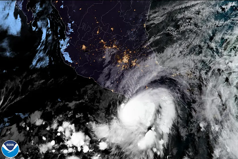 Hurricane Agatha Sets May Record Before Weakening Over Mexico