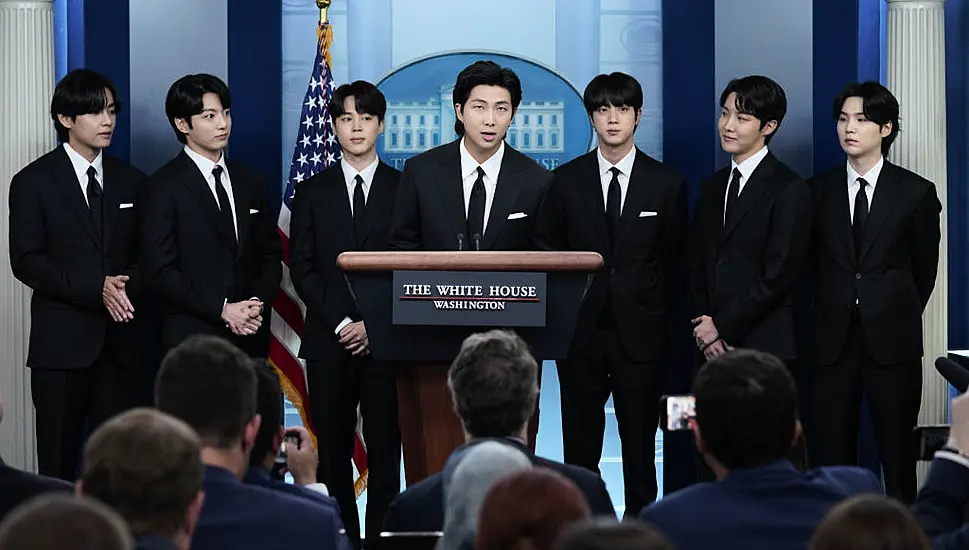 Bts Deliver Remarks On Asian Hate Crime At White House Briefing