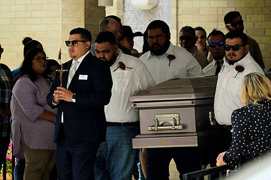 Mourners Gather As Funerals Begin For Uvalde School Shooting Victims