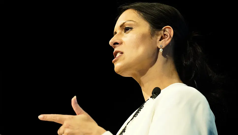 Priti Patel Tells Tories Pushing For Boris Johnson’s Resignation To ‘Forget It’