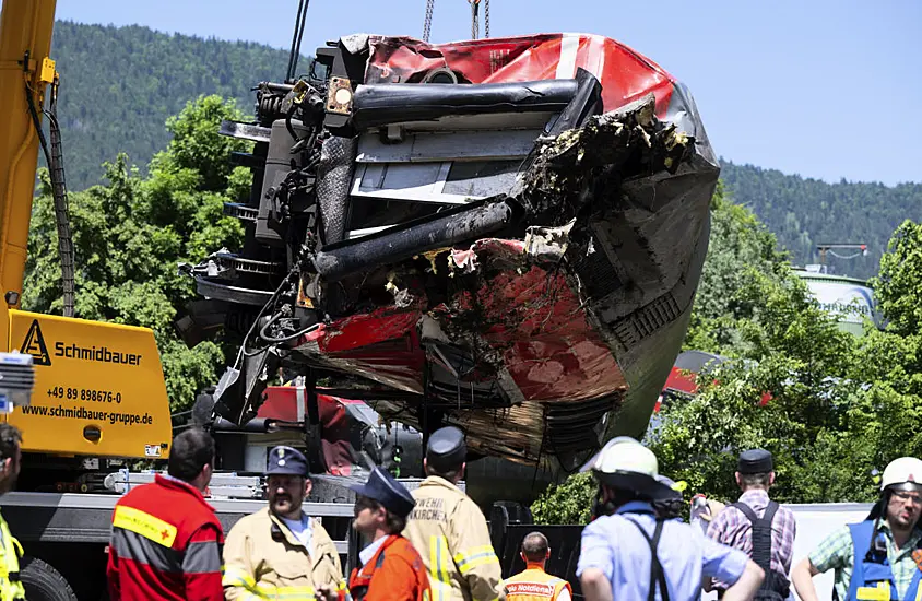 Fifth Victim Found In Train Wreckage In Southern Germany