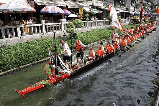 Dragon Boat Tradition Returns To China As Covid Retreats