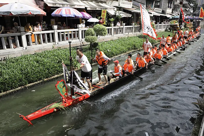 Dragon Boat Tradition Returns To China As Covid Retreats