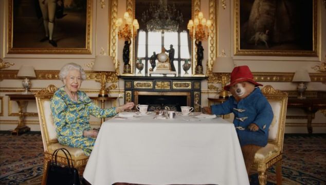 Britain's Queen Opens Jubilee Concert In Comic Sketch With Paddington Bear