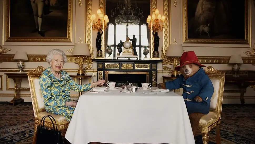 Britain's Queen Opens Jubilee Concert In Comic Sketch With Paddington Bear