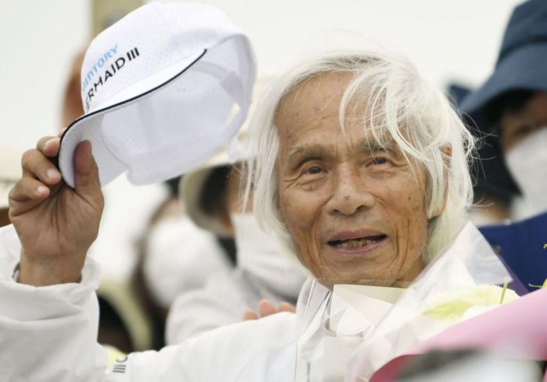 Japanese Man (83) Ready For More After Solo Crossing Of Pacific