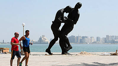 Qatar To Reinstall Zidane Statue That Sparked Backlash