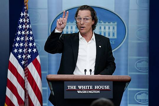 Matthew Mcconaughey Calls For Gun Control Action At White House