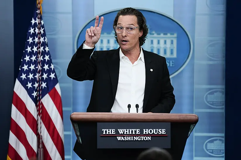 Matthew Mcconaughey Calls For Gun Control Action At White House