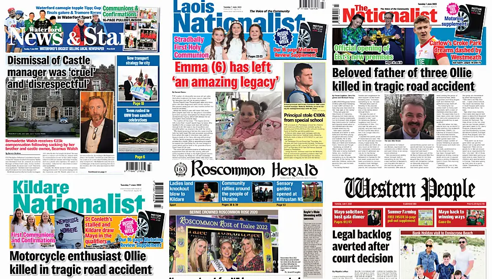 What The Regional Papers Say: Waterford Castle 'Cruel' Dismissal, Tragic Death Of Motorcyclist