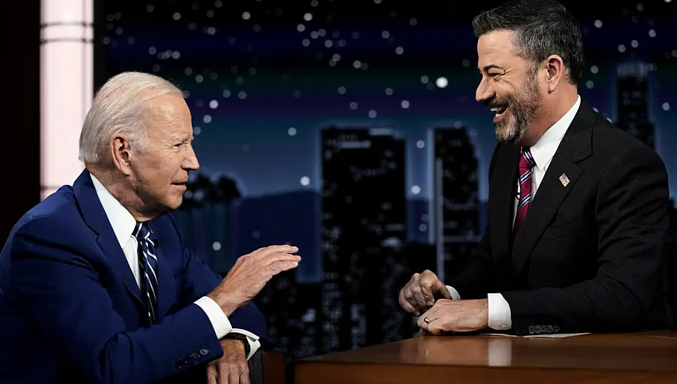 Joe Biden Discusses Gun Violence In Jimmy Kimmel Interview