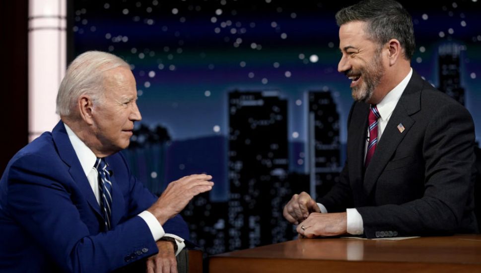 Joe Biden Discusses Gun Violence In Jimmy Kimmel Interview