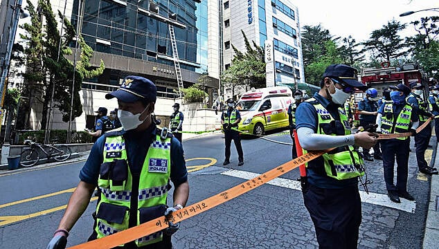 Seven Killed In Suspected Arson Attack At Office Building In South Korea