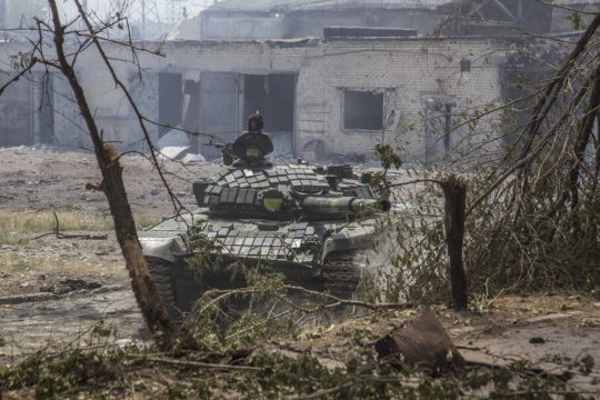 Key City’s Fate In Balance As Fighting Rages In East Ukraine