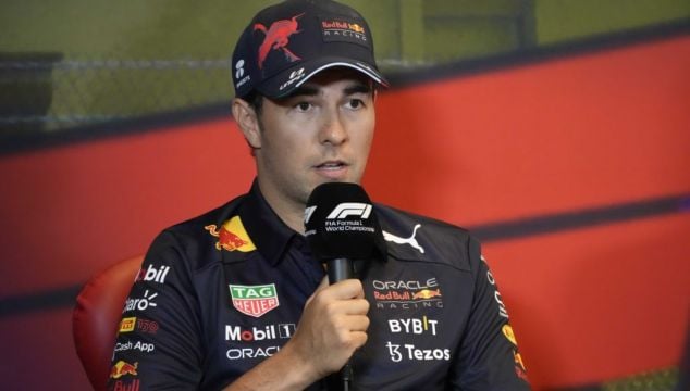 Sergio Perez Fastest In Opening Practice Session For Azerbaijan Grand Prix