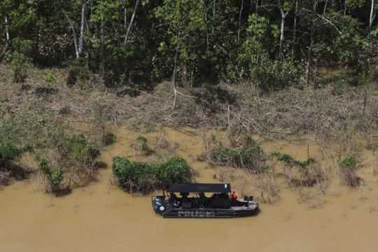 Police Investigating Amazon Disappearance Analysing Human Matter