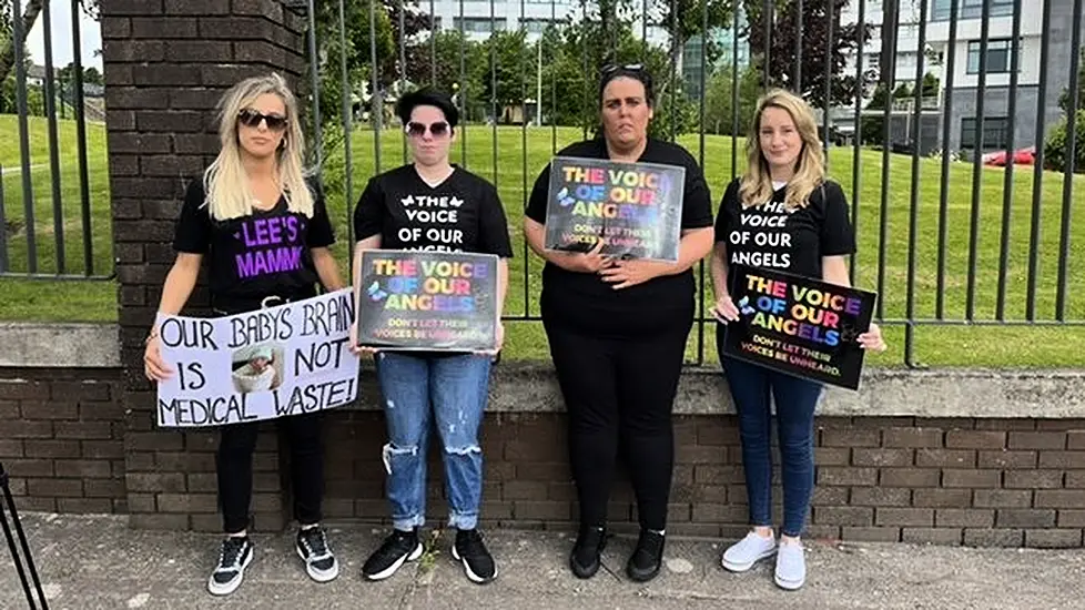 Parents Whose Babies’ Organs Were Incinerated Protest Outside Cork Hospital