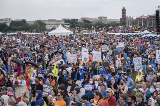 Thousands March On Washington Dc To Demand Changes To Us Gun Laws