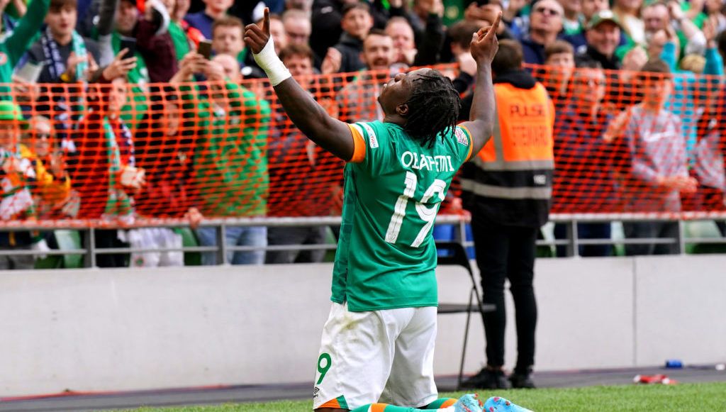 Michael Obafemi inspires Ireland to emphatic Nations League win over Scotland