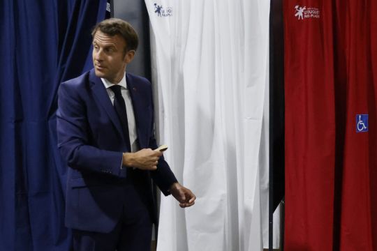 France Votes In Parliamentary Election In Vital Test For Macron