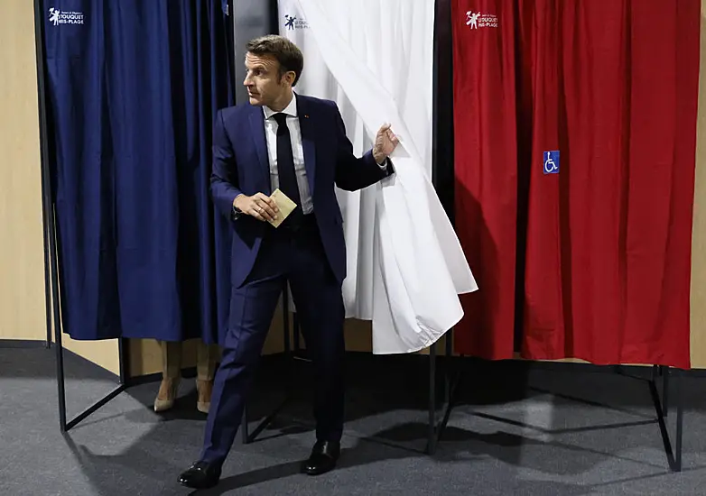 French Election Projections See Macron’s Centrists Keep A Majority