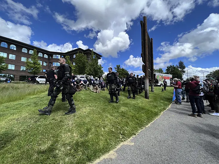 Patriot Front Leader Among Those Arrested Near Idaho Pride Event