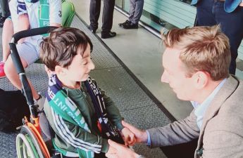 Toy Show Star Adam King And Ryan Tubridy Share &#039;Real Hug&#039; At Ireland Match