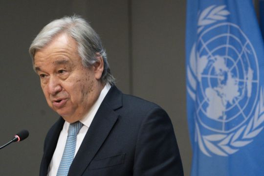 Un Chief Warns Of ‘Disconnect’ Between Citizens And Governments On Climate