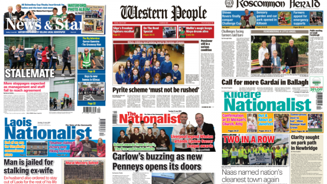 What The Regional Papers Say: Workers Strike In Waterford, Concerns Over Pyrite Redress