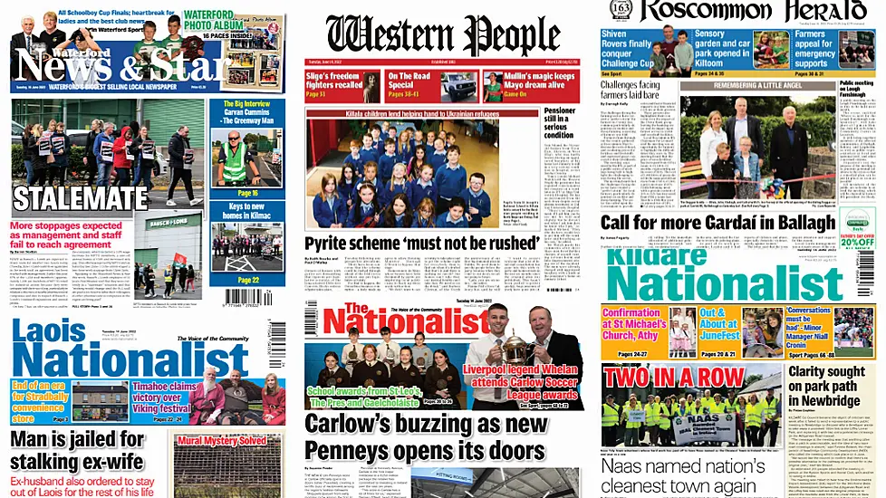 What The Regional Papers Say: Workers Strike In Waterford, Concerns Over Pyrite Redress