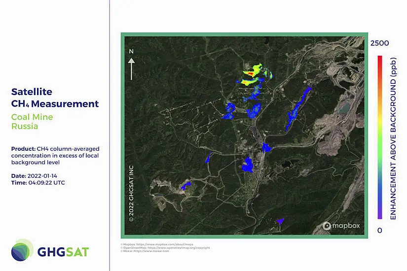 Satellite Spots Huge Burst Of Methane From Russian Coal Mine