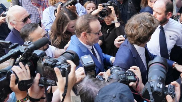 Hollywood Star Kevin Spacey Arrives At London Court To Face Sex Attack Charges
