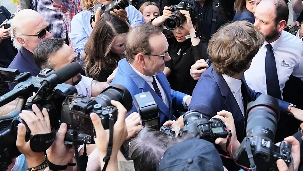 Hollywood Star Kevin Spacey Arrives At London Court To Face Sex Attack Charges