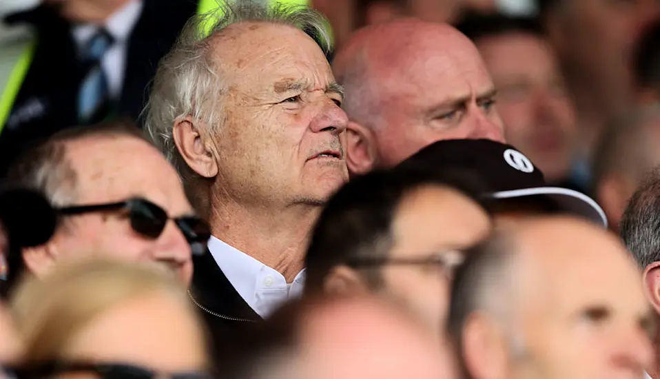 Hollywood Actor Bill Murray Attends All-Ireland Hurling Quarter-Final