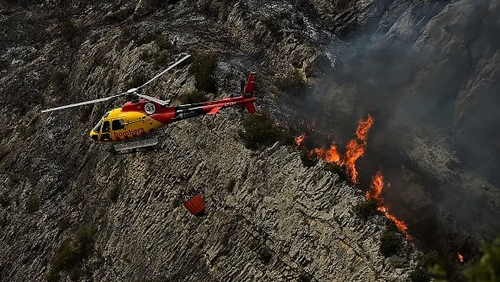 Spain Battles Wildfires As It Swelters In Heatwave