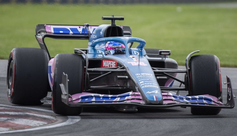 Fernando Alonso Fastest In Final Practice Amid Challenging Conditions In Canada