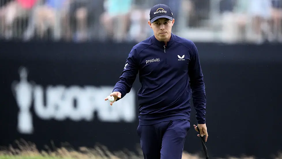 Matt Fitzpatrick Leads Us Open Into Final Day