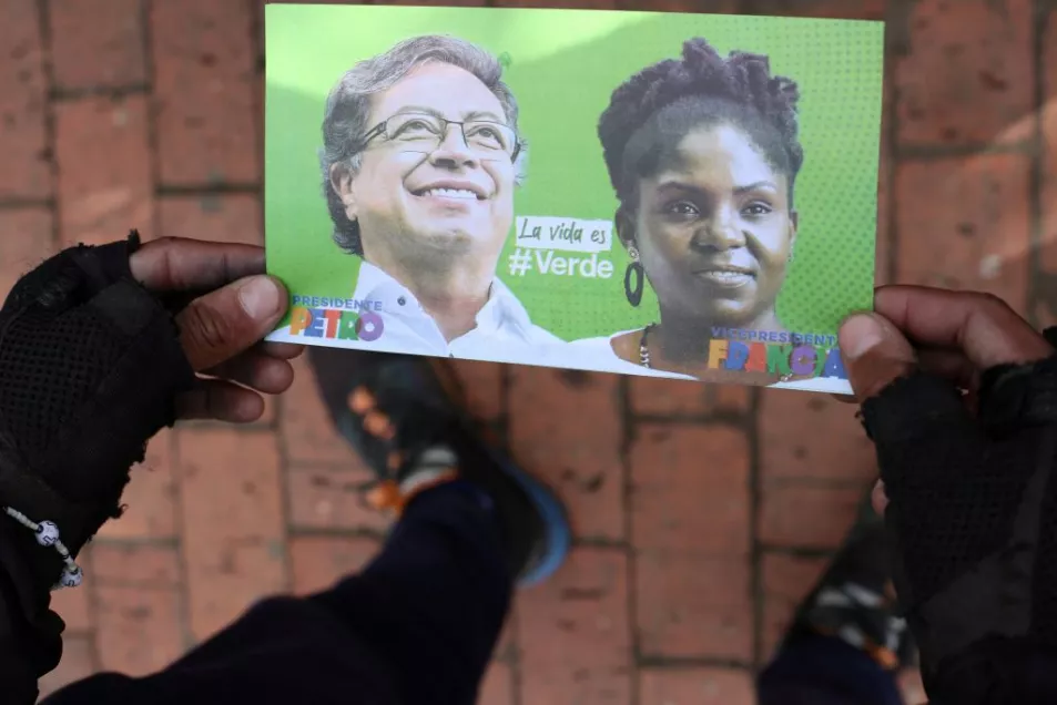 COLOMBIA-ELECTION-RUNOFF-CAMPAIGN-PETRO-SUPPORTERS