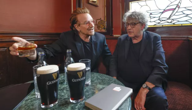 Bono Joins Paul Muldoon For Pints And Poetry At Dalkey Book Festival