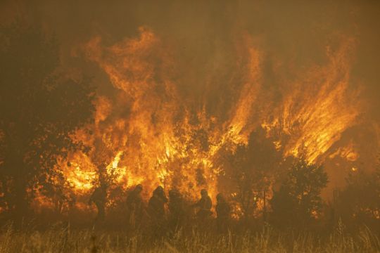 Firefighters Battle Wildfires As Europe Is Hit By Heatwave