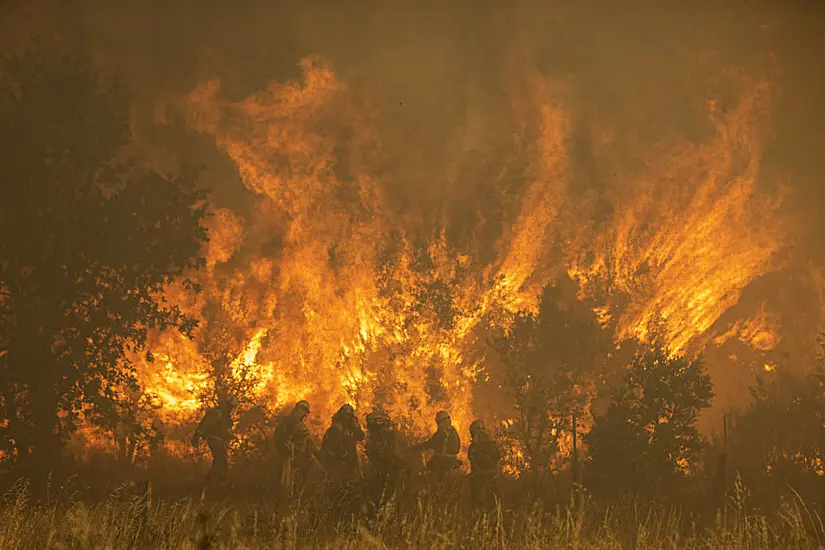 Firefighters Battle Wildfires As Europe Is Hit By Heatwave