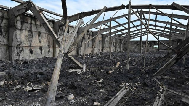 Ukraine Says Food Warehouse In Odesa Destroyed By Russian Missile Attack