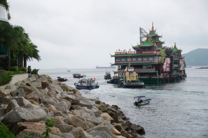 Hong Kong’s Famous Jumbo Floating Restaurant Capsizes At Sea