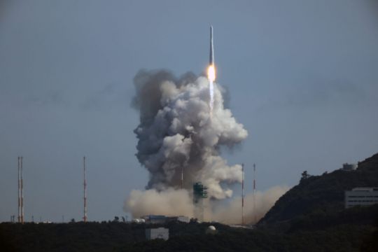 South Korea Runs First Successful Homegrown Space Rocket Launch