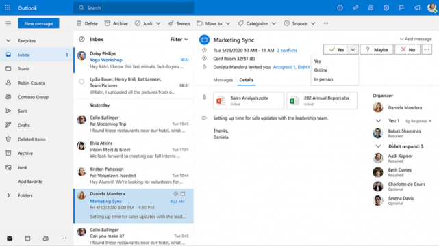 Microsoft’s Outlook Email Service Hit By Outage