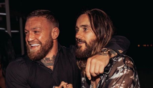 Conor Mcgregor Meets Jared Leto At Kendrick Lamar Concert